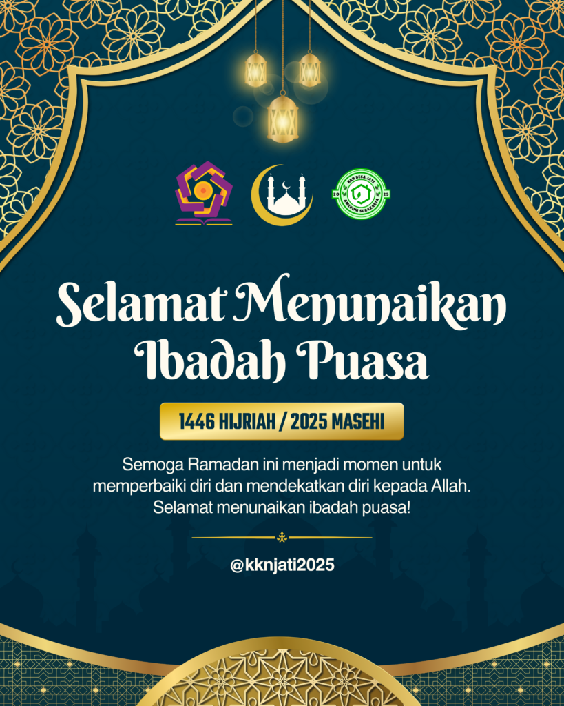 Warga Desa Jati Sambut Bulan Ramadhan 1446H dengan Penuh Antusias